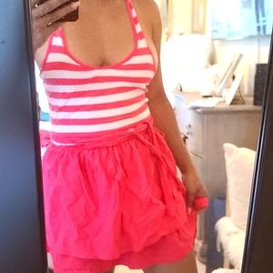 cross back dress
